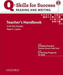 Q SKILLS FOR SUCCESS: READING AND WRITING 5: TCHR'S (+CD-ROM)