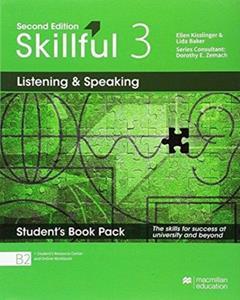 SKILLFUL LEVEL 3 LISTENING AND SPEAKING PREMIUM ST/BK PACK SECOND EDITION