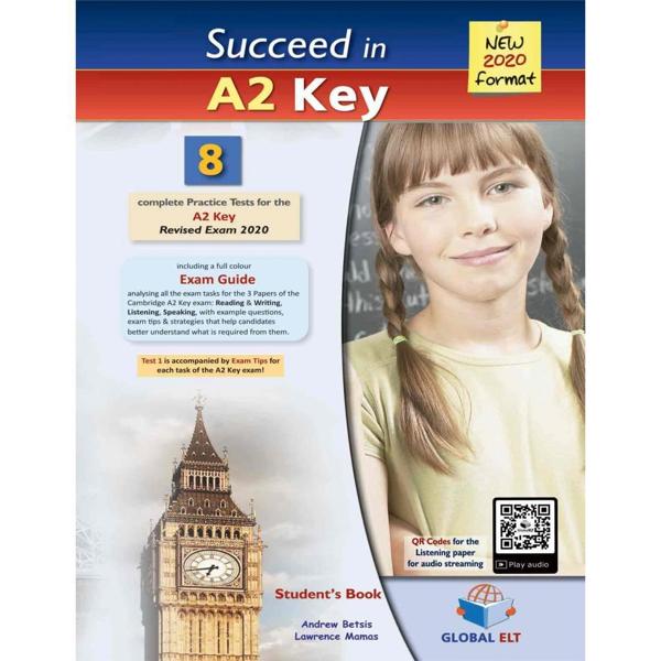 SUCCEED IN A2 KEY 8 PRACTICE TESTS CD CLASS 2020